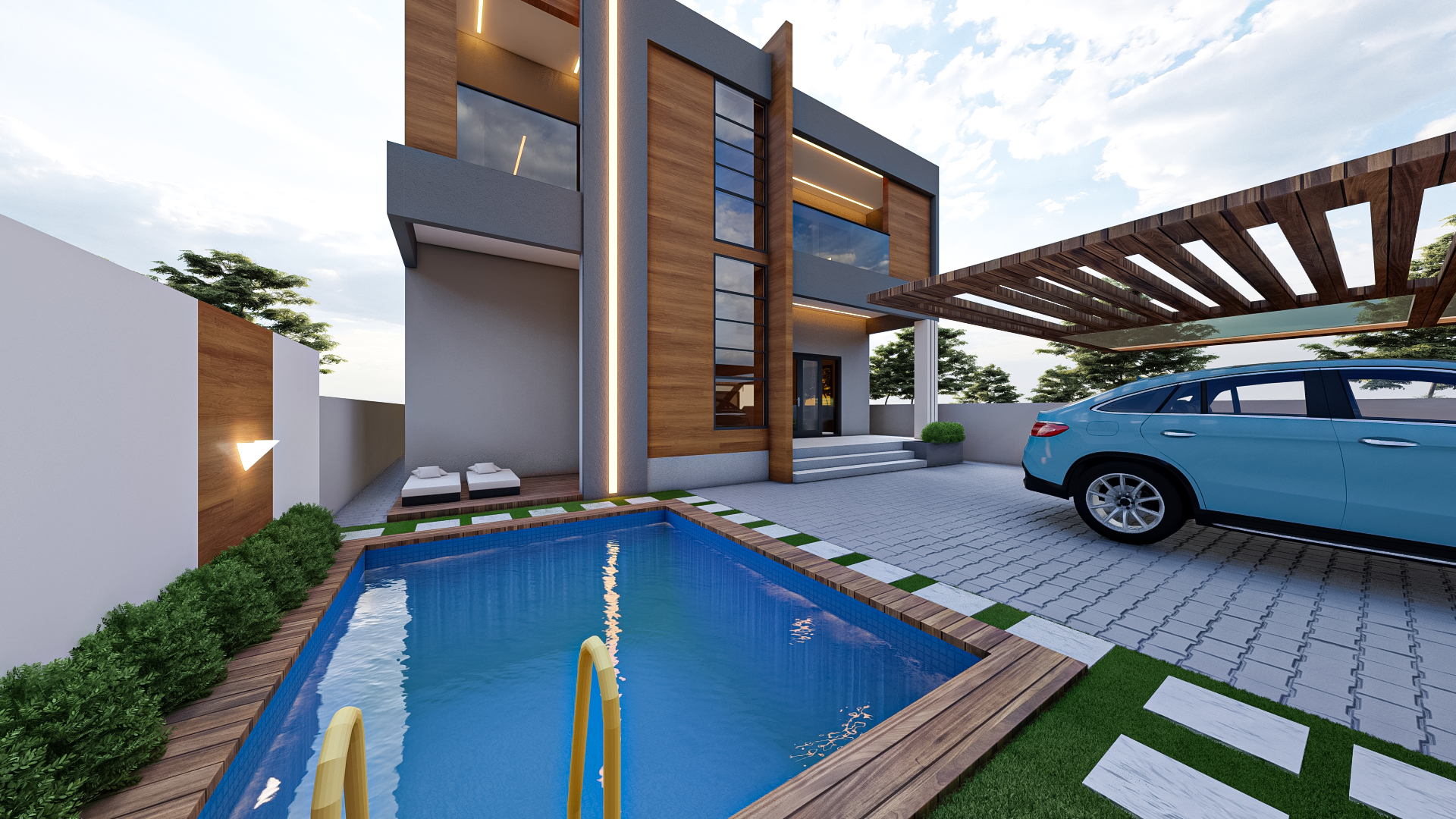 Projet de villa duplex a OUAGA2000 Extension sud